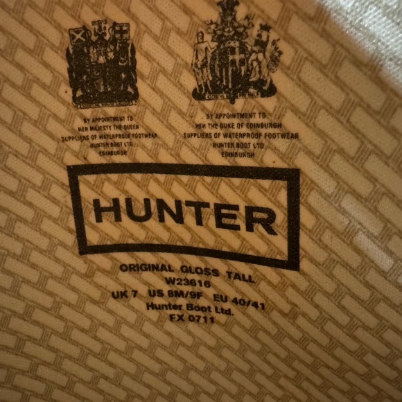 HUNTER RAIN BOOTS - PINK - Picture 4 of 9